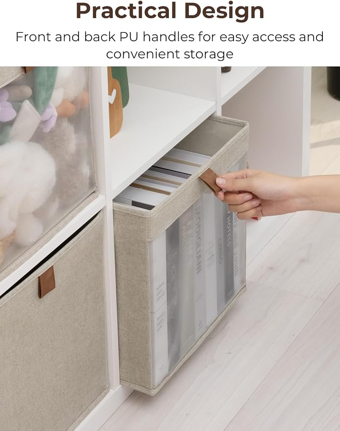 StorageWorks 11x11 Storage Cubes, Closet Storage Bins - Image 4