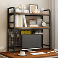 IOTXY 2-Tier Desktop Hutch Bookshelf by IOTXY