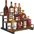 Homode Liquor Bottle Display Shelf, Coffee Syrup Rack Organizer, 3 Tier Wine by Homode