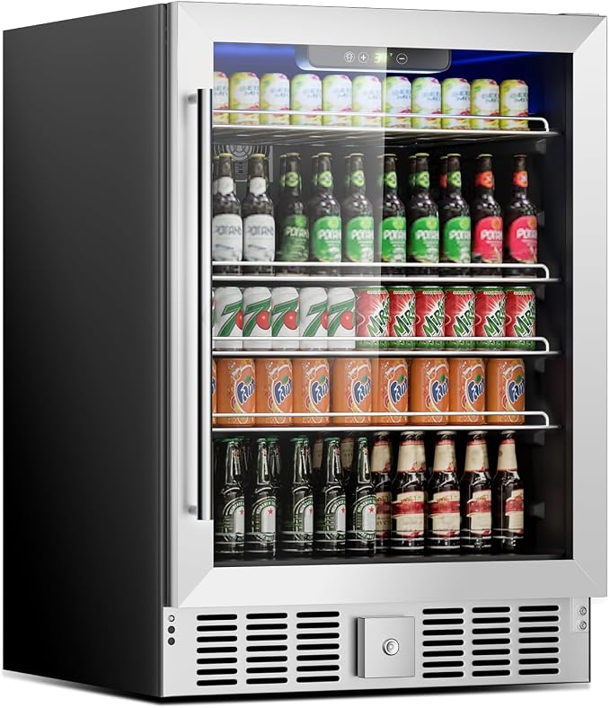 166 Can Mini Fridge by Unknown