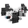 PEGZONE Controller and Headphone Holder Wall Mount, Modular Gaming Pegboard by Pegzone