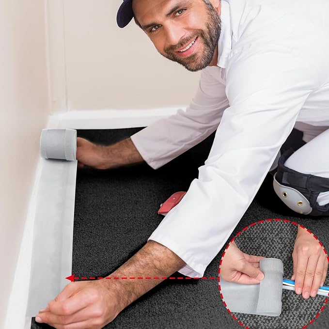 WILLBOND Carpet Cord Cover Cable Protector Floor Cover Cable Protector - Image 5