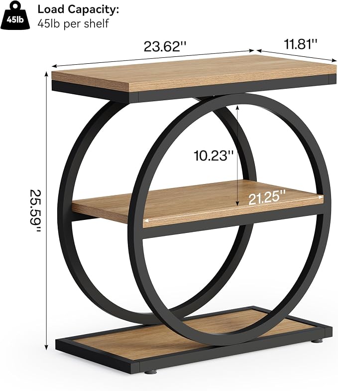 LITTLE TREE 3-Tier End Table, Side Table - Image 2