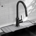 Meiliweser Silicone Faucet Mat for Kitchen Sink – Gen 2 Splash Guard by Meiliweser