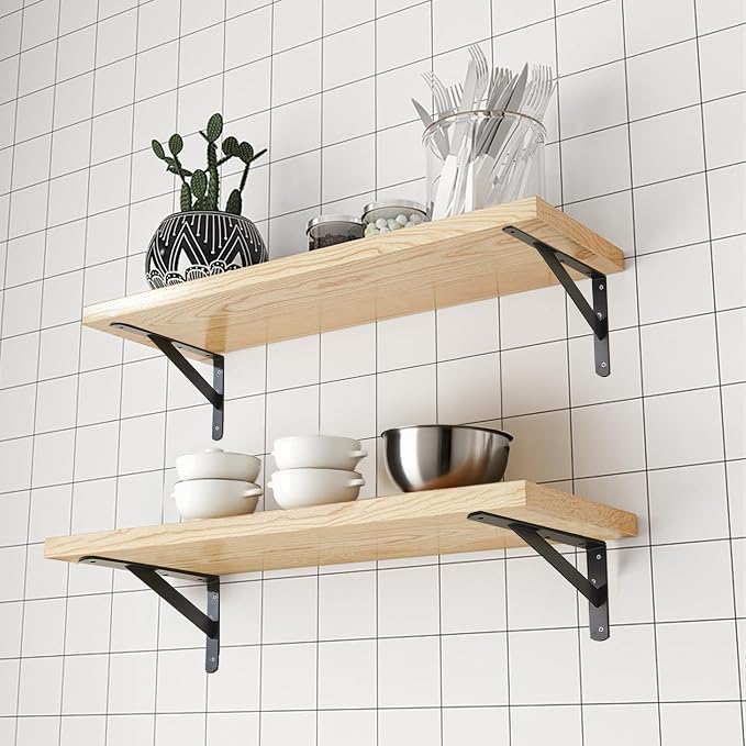 4 Pack L10 x H 6" Heavy Duty Shelf Brackets - Image 7