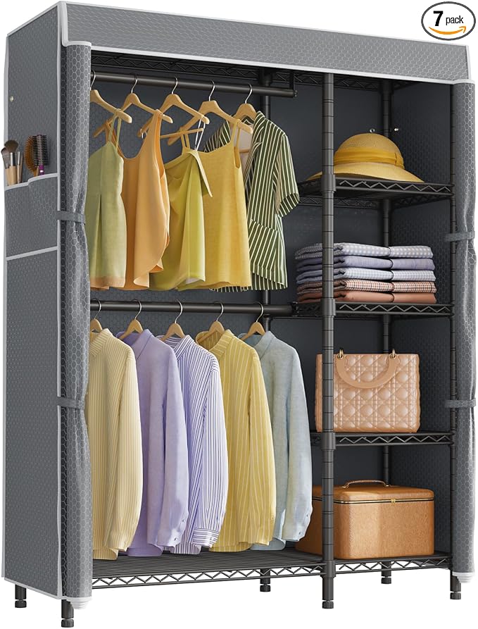 VIPEK V7C Garment Racks with Cover Portable Closets by VIPEK