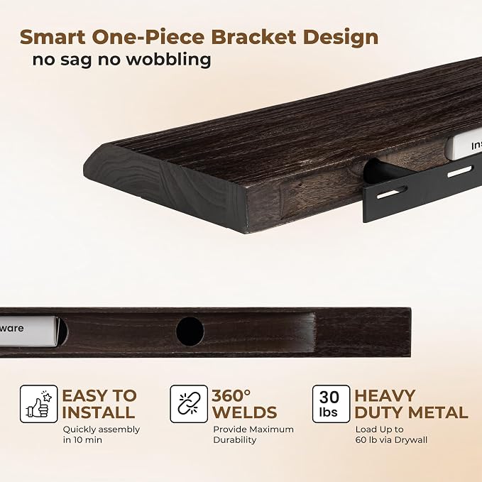 Axeman 24 inch Floating Shelves - Image 4