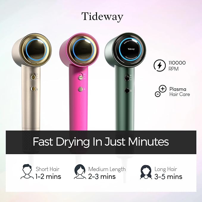 Tideway Hair Dryer, Blow Dryer - Image 5