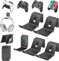 OIVO Controller & Headset Wall Mount Holder Stand, Foldable Headphone Stand by OIVO