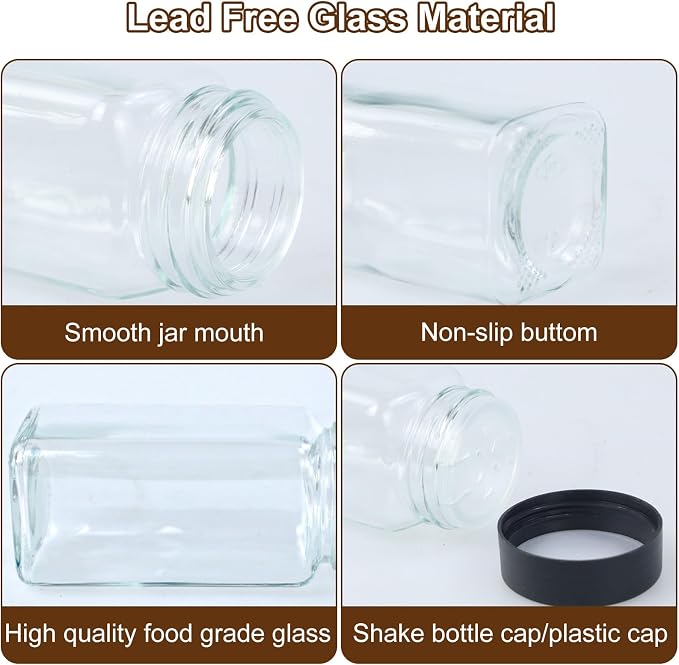 48Pcs Spice Jars Containers - Image 9