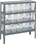 Quantum Storage Systems 1839-SB804CL Solid Heavy Duty 4 Shelves 15 STORE-MAX by QuantumStorageSystems