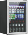 4.5 Cubic Feet Mini Fridge, 145 Can Freestanding Beverage Refrigerator by Erivess