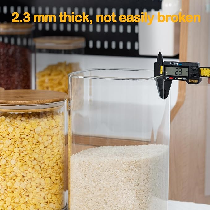 22oz Airtight Square Spice Containers - Image 5