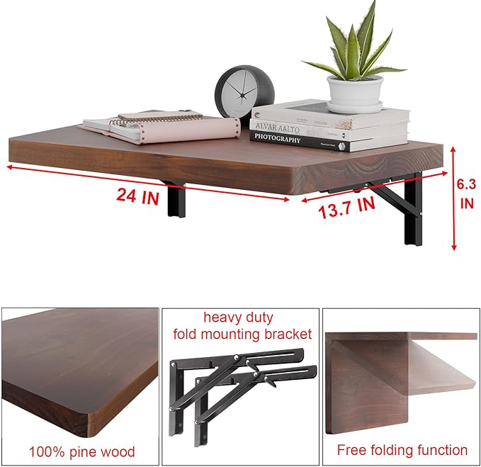 IAE Wall Mounted Folding Table - Image 2