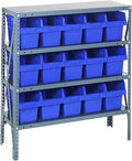 Quantum Storage Systems 1239-SB802BL Solid Heavy Duty 4 Shelves 15 STORE-MAX by QuantumStorageSystems