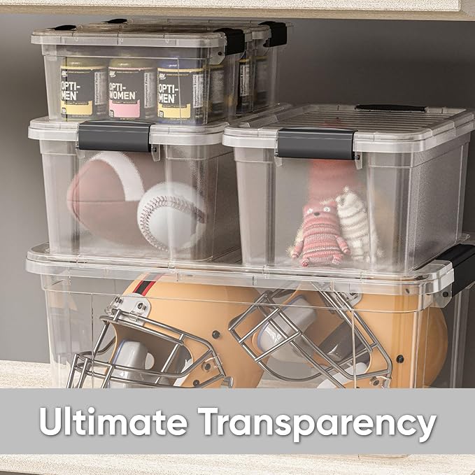 Superio Clear Storage Boxes - Image 7