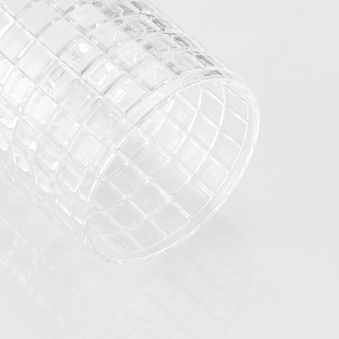 Glass Cotton Jar Holder Silver Lid, Elegant Bathroom Storage Canister - Image 7