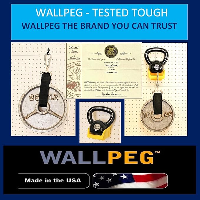WallPeg 10 Each 7" Pegboard Bins Kit - Image 5