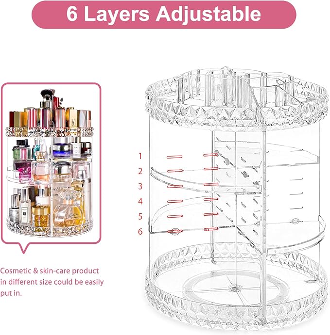 V-HANVER Makeup Organizer Combo - Image 7