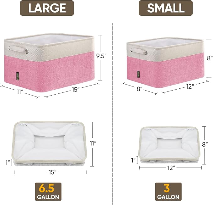 BALEINE 1 Pack Fabric Storage Bins - Image 2