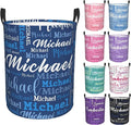 Custom Name Laundry Hamper, Personalized Laundry Baskets by PersonalizedGift