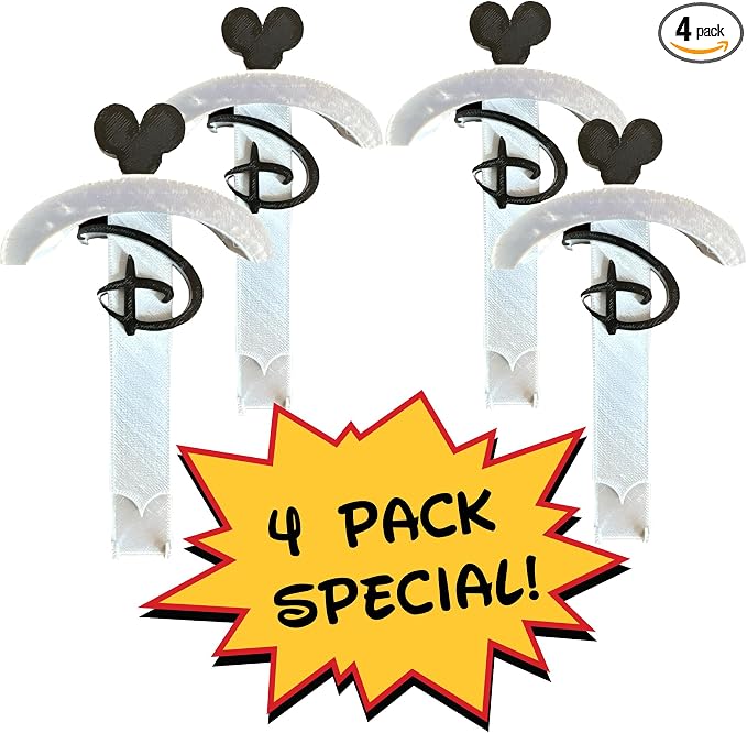 4-Pack Wall Holder for Disney Mouse Ears by Unknown