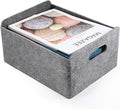 Welaxy Storage Baskets Collapsible Felt Storage bin Foldable Shelf Drawers by Welaxy