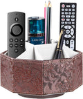 Remote Control Holder, Swivel 9 Rooms Desk Organizer and Decorations by YAPISHI