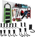 Slatwall Panel 4'x8' with 15 Accessories Garage Tool Organizer Wall Mount PVC by FRAYSCENT