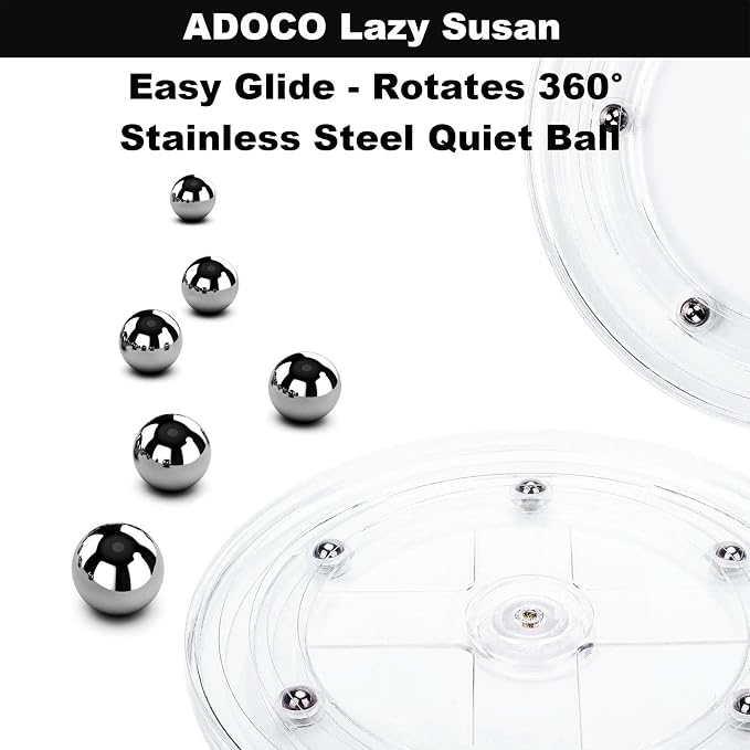 3 Tier Lazy Susan Bathroom Organizer - Image 7