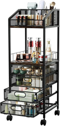 HapiRm Makeup Organizer Storage Cart by HapiRm