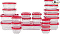 Rubbermaid EasyStore Containers, 44-Piece Set, Food Storage Containers by Rubbermaid