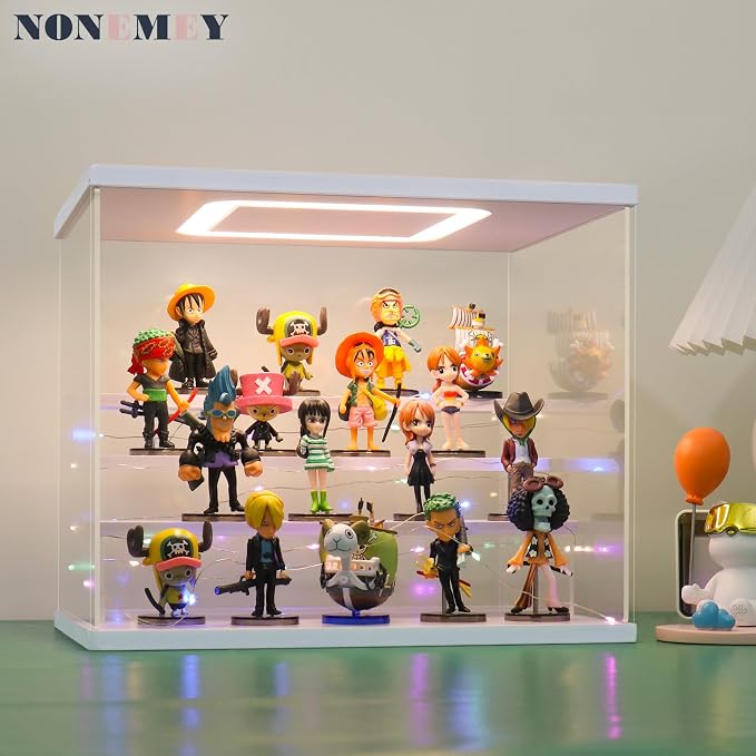 NONEMEY Clear Acrylic Display Case Stand - Image 6