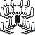 3-H Garage Wall Hooks 18 Pack, One-Piece Construction Garage Hooks Heavy Duty by 3-H