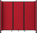 Versare Room Divider 360 Portable Wall Partition | Folding Panels | Large by VERSARE