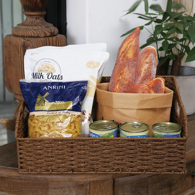 Wicker Baskets for Organizing, Kitchen Counter - Image 5