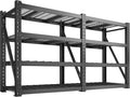 Bepatio 93" W 4-Tier Industrial Garage Shelving 9348LBS Heavy Duty Shelving by Bepatio
