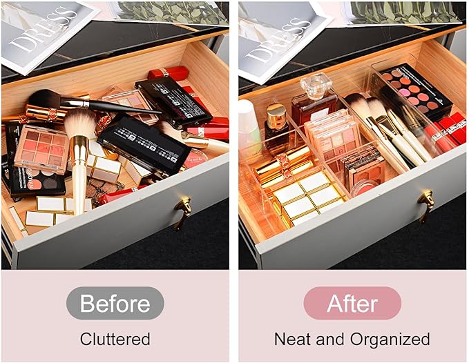 JessLab Acrylic Organizers, Bathroom Organizer - Image 4