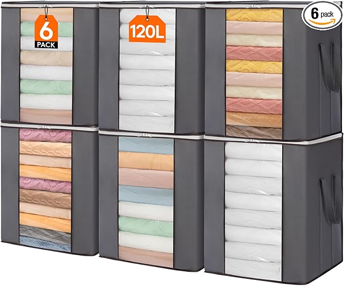 Lifewit Extra Large Blanket Comforter Storage Bags by Lifewit