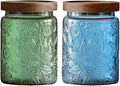 Set of 2 Vintage Glass Jars, Coffee Beans, Pet Food, Laundry Detergent by ANSQU