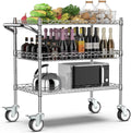 Leteuke 3 Tier Rolling Carts by Leteuke