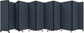 Versare Room Divider 360 Portable Wall Partition | Folding Panels | Large by VERSARE
