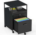 SHW Box File Rolling Mobile Cabinet by SHW