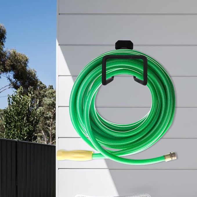 Hose Hanger, Heavy Duty Metal Hose Holder Wall Mount, Hook - Image 3