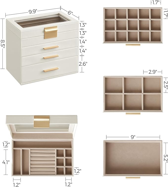 SONGMICS Jewelry Box Organizer - Image 7