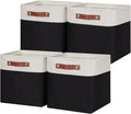 HNZIGE Foldable Storage Basket set, Fabric Storage Baskets by HNZIGE