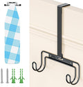 Ironing Board Holder Wall Mount, Over The Door Ironing Board Holder, Over The by WAYASI