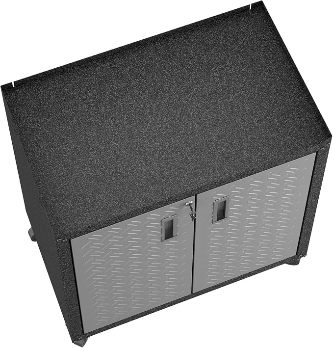 Manhattan Comfort Fortress Collection Modern Designed Mobile Storage Garage - Image 5
