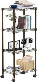 1000 lbs 4-Shelf Adjustable Heavy Duty Steel Wire Rack, Adjustable Storage by MEIGAOPLASTICANDMETALHKCOLIMITED