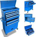 8-Drawer High Capacity Rolling Tool Chest, Removable Cabinet Storage Tool Box by Thechoiceofanewgeneration